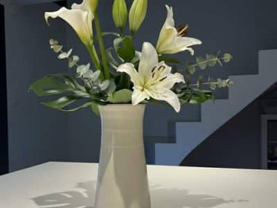 Vase blanc formation Tournage en Céramique proche de Toulouse