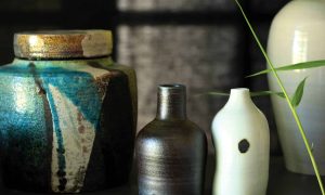 Vases au cous de la formation tournage céramique avec un céramiste vers Bourges, Nevers et Moulins dans l'Allier