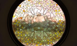 Oculus / Œil de bœuf - Formation vitrail avec un vitrailliste vers Chartres