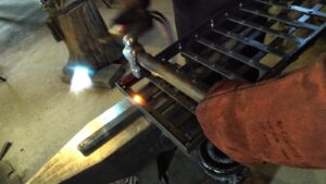 Rivetage à chaud stage immersif ferronnerie d'art