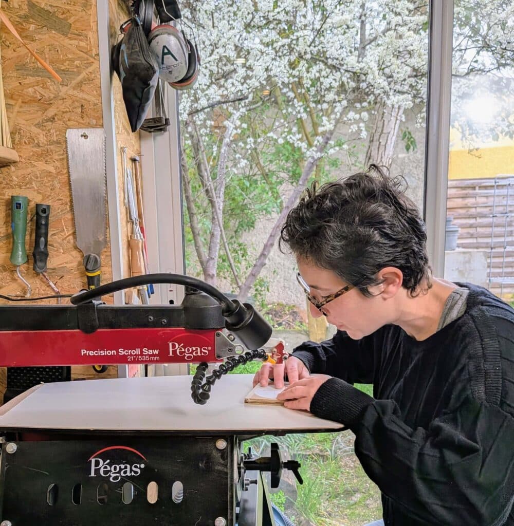 Alexia Groslier marqueteuse à Toulouse