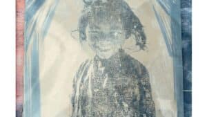 Portrait sur verre Atelier transfert d'image sur Céramique